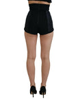 Dolce & Gabbana Black Cotton Short