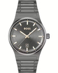 Hugo Boss Gray Stainless Steel Watch
