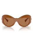 Versace Brown Acetate Sunglasses