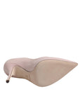 Dolce & Gabbana Pink Patent Leather Stiletto Heel Pumps Shoes