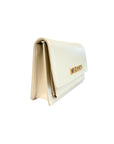 Love Moschino Beige Polyethylene Women Crossbody Bag