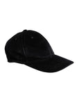 Dolce & Gabbana Black Cotton 6 Panels Baseball Cap