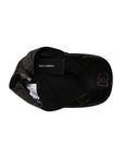 Dolce & Gabbana Brown Leather Logo Monogram Baseball Cap