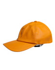 Dolce & Gabbana Orange Cotton 6 Panels Baseball Cap