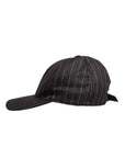 Dolce & Gabbana Brown Stripes Cotton 6 Panels Baseball Cap