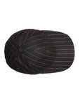 Dolce & Gabbana Brown Stripes Cotton 6 Panels Baseball Cap