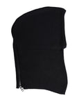 Dolce & Gabbana Black Wool Whole Head Wrap Balaclava Hat