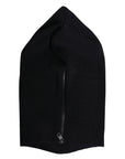 Dolce & Gabbana Black Wool Whole Head Wrap Balaclava Hat