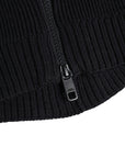 Dolce & Gabbana Black Wool Whole Head Wrap Balaclava Hat