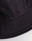 Dolce & Gabbana Black Wide Brim Nylon Bucket Hat