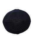 Dolce & Gabbana Black Cashmere Knitted Winter Beanie Hat