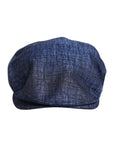 Dolce & Gabbana Blue Cotton Stretch Newsboy Hat