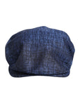 Dolce & Gabbana Blue Cotton Stretch Newsboy Hat