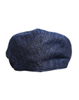 Dolce & Gabbana Blue Cotton Stretch Newsboy Hat