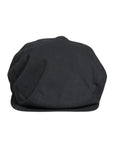 Dolce & Gabbana Black Cotton Newsboy Capello Cabbie Hat