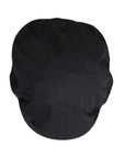 Dolce & Gabbana Black Cotton Newsboy Capello Cabbie Hat