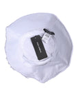 Dolce & Gabbana White Polyester Wide Brim Bucket Hat