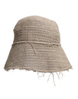 Dolce & Gabbana Beige Linen Wide Brim Bucket Hat