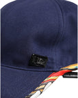 Dolce & Gabbana Blue Cotton 6 Panels Baseball Cap
