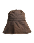 Dolce & Gabbana Brown Logo Monogram Cotton Bucket Cap