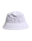 Dolce & Gabbana White Cotton Wide Brim Bucket Hat