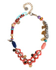 Dolce & Gabbana Multicolor Embellished Waist Chain Belt