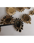 Dolce & Gabbana Gold Brass Pietre Oval Crystal Embellished Necklace
