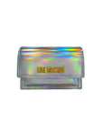 Love Moschino Silver Polyethylene Women Crossbody Bag