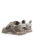 Dolce & Gabbana Multicolor Lace Up Low Top NS1 Sneakers Shoes