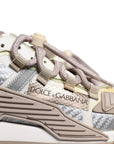 Dolce & Gabbana Multicolor Lace Up Low Top NS1 Sneakers Shoes