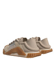 Dolce & Gabbana Multicolor Lace Up Low Top NS1 Sneakers Shoes