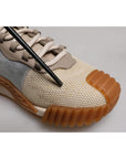 Dolce & Gabbana Multicolor Lace Up Low Top NS1 Sneakers Shoes