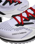 Dolce & Gabbana White SORRENTO Sport Stretch Sneakers Shoes