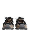 Dolce & Gabbana Multicolor Low Top Space Men Sneakers Shoes