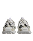 Dolce & Gabbana White Nylon Low Top Space Sneakers Shoes