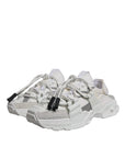 Dolce & Gabbana White Nylon Low Top Space Men Sneakers Shoes