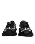 Dolce & Gabbana Black Logo Lace Up Low Top NS1 Sneakers Shoes