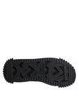 Dolce & Gabbana Black Logo Lace Up Low Top NS1 Sneakers Shoes
