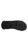 Dolce & Gabbana Black Logo Lace Up Low Top NS1 Sneakers Shoes