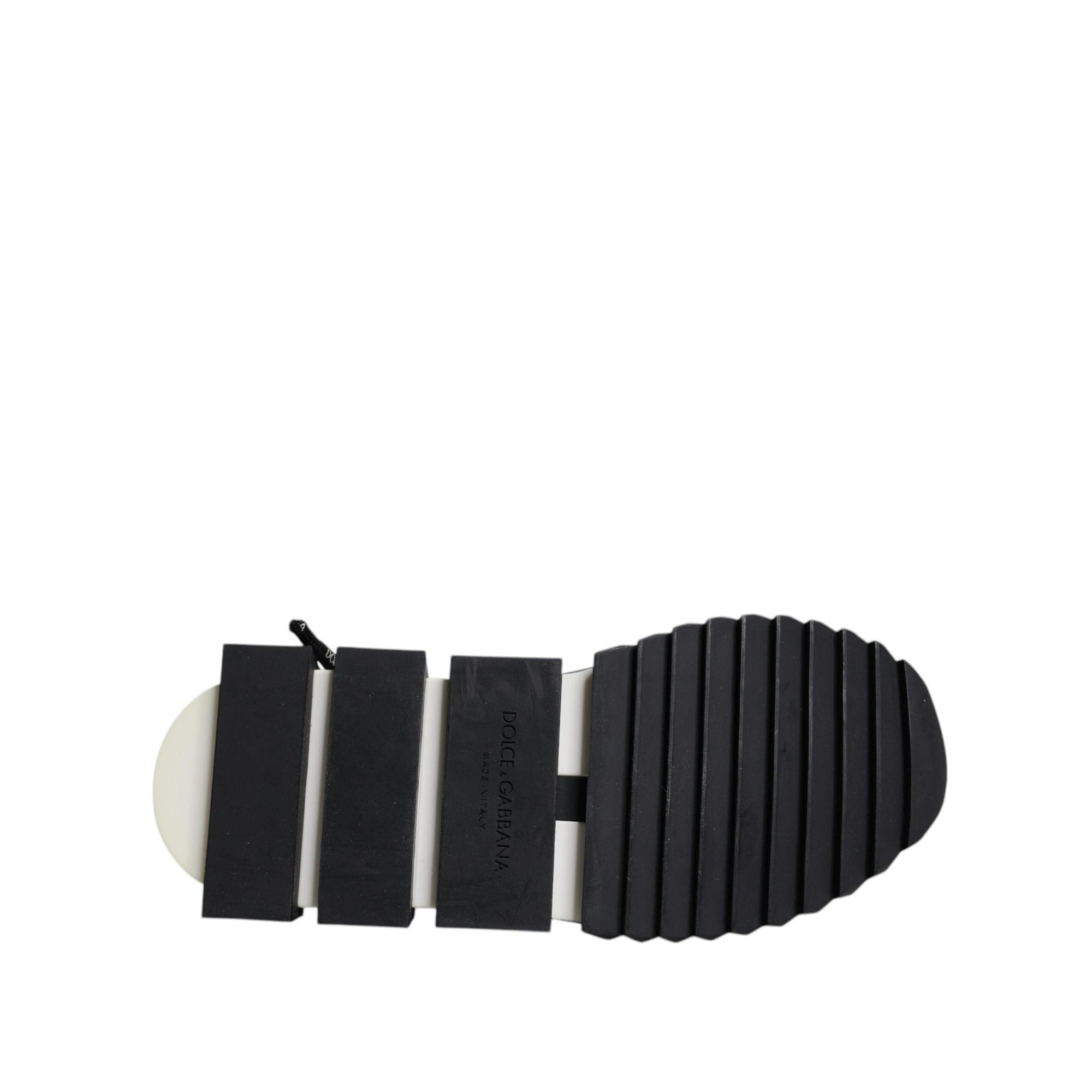 Dolce & Gabbana Black Mesh Sorrento Trekking Sneakers Shoes