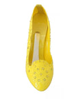 Dolce & Gabbana Yellow Crystal Heels CINDERELLA Shoes