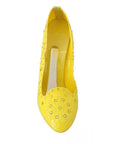 Dolce & Gabbana Yellow Crystal Heels CINDERELLA Shoes