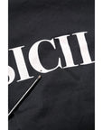 Dolce & Gabbana Black Sicilia Crew Neck Short Sleeve T-shirt