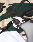 Dolce & Gabbana White Camouflage Stars Crew Neck T-shirt