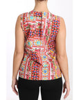 Dolce & Gabbana Carretto Print Pure Cotton Tank Top