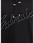 Balmain Logo cotton Hoodie