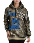 Dolce & Gabbana Im The Queen Multicolor Hoodie Sweatshirt