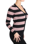 Dolce & Gabbana Elegant Floral Embroidered Cashmere Cardigan