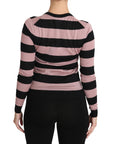 Dolce & Gabbana Elegant Floral Embroidered Cashmere Cardigan