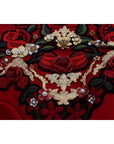 Dolce & Gabbana Enchanted Sicilian Rose Embroidered Mini Shorts